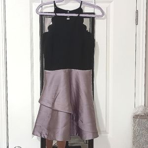 Speechless Cocktail Dress. Junior Size 7 Black and stunning silvery purple